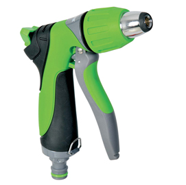 Pistola per irrigazione a spruzzo regolabile - in alluminio - verdemax