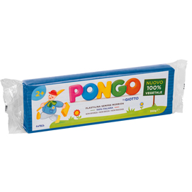 Pasta pongo - panetto 350 gr - azzurro - giotto