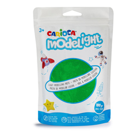Pasta model light - 100 gr - verde - carioca