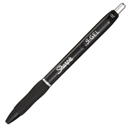 Penna gel a scatto - 0.7 mm - nero - sharpie