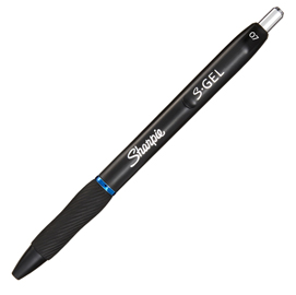 Penna gel a scatto - 0.7 mm - blu - sharpie