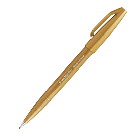 Pennarello sign pen - ocra - pentel