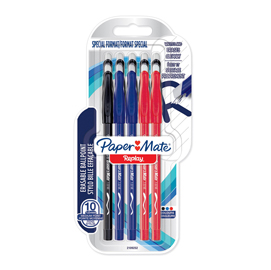 Penna sfera replay - cancellabile - punta 1.0 mm - colori assortiti - papermate - conf. 10 pezzi