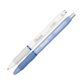 Penna gel a scatto - punta 0.7 mm - fusto colori assortiti fashion - blu - sharpie