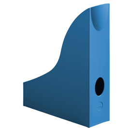 Portariviste eco - 73 x 306 x 241 mm - azzurro - durable