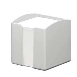 Portamemo eco - 100 x 105 x 100 mm - grigio - durable