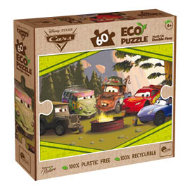 Puzzle maxi eco ''disney cars'' - 60 pezzi - lisciani