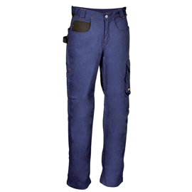 Pantalone da donna walklander - taglia 46 - blu navy/nero - cofra