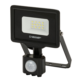 Proiettore led padlight5 - luce bianca naturale 4000 k - 10 w - nero - velamp