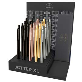 Penna a sfera jotter xl monochrome - colori assortiti - parker - expo 20 pezzi