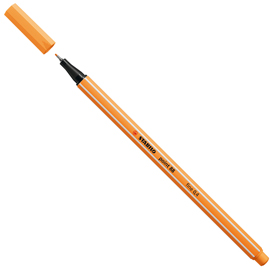 Pennarello point 88 - papaya - 85 - stabilo