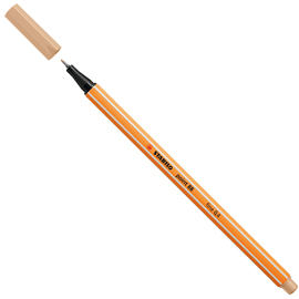 Pennarello point 88 - beige - 86 - stabilo