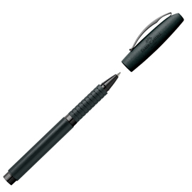 Penna roller essentio fusto nero faber-castell