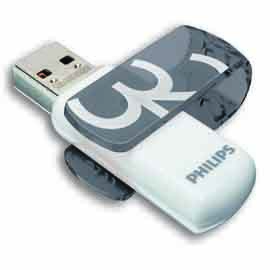 Philips usb 2.0 32gb vivid grigio