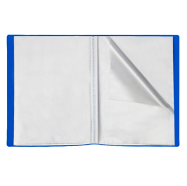 Portalistini eco - ppl - 22 x 30 cm - 20 buste lisce -  blu - starline
