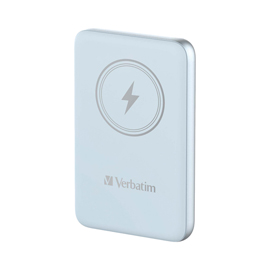 Power bank wireless magnetico 10000 mah blu_ verbatim