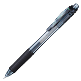 Roller a scatto energel x bln 104 - punta 0,7 mm - nero - pentel