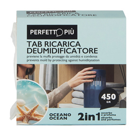 Ricarica deumidificatore - 450 gr - oceano - perfetto