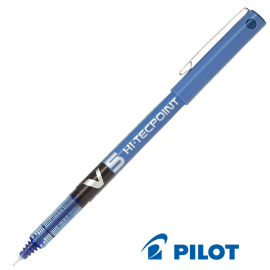 Roller hi-tecpoint v5 blu pilot