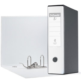 Registratore eurofile g53 bianco dorso 8cm f.to commerciale esselte