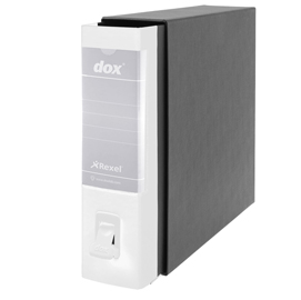 Registratore new dox 1 bianco dorso 8cm f.to commerciale rexel