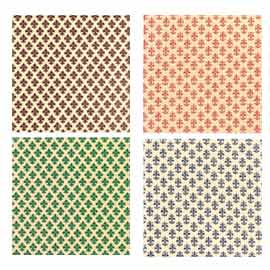 Rotolo cartarivesto 50x500cm giglio verde lavabile rex58