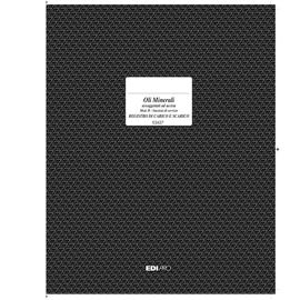 Registro carico/scarico oli minerali soggetti accisa (mod. B) stazione di servizio - 24,5 x 31 cm -  edipro