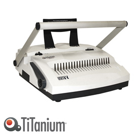 Rilegatrice manuale c21+4 combinata titanium