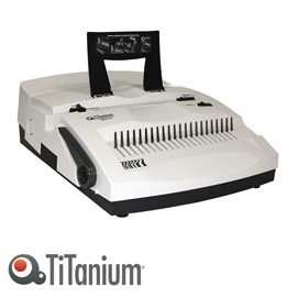 Rilegatrice elettrica combinata ec21+4 titanium