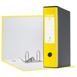 Registratore eurofile g53 giallo vivida dorso 8cm f.to commerciale esselte
