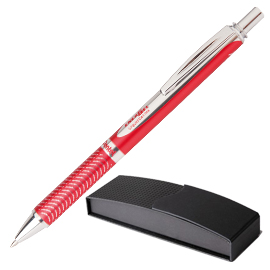 Roller a scatto energel sterling fusto rosso 0.7mm pentel