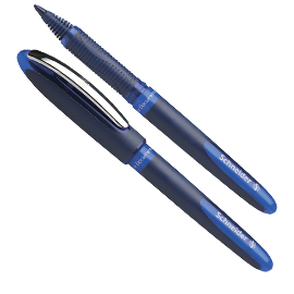 Roller one business punta ultra smooth 0,6mm blu schneider