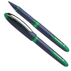 Roller one business punta ultra smooth 0,6mm verde schneider