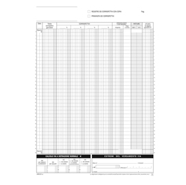 Registro blocco corrispettivi per dettaglianti 12pag.autoric. Se168512c00 semper