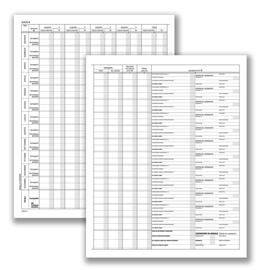 Registro prospetto riepilogativo associazioni sportive 8pag. 13852s000 semper