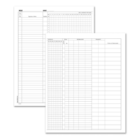 Registro presenze mensili 48 pag. 31x24,5cm 131301200 semper