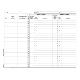 Registro aziendale di carico-scarico equidi 46pag. Numerate 138211000 semper