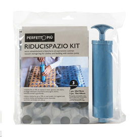 Riducispazio conf. 3 sacchi e aspiratore perfetto
