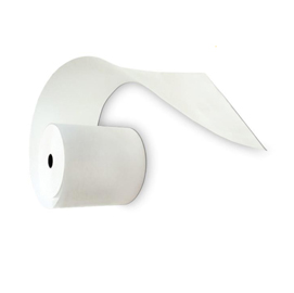 Rotolo per pos e carte di credito - carta termica bpa free - 57 mm x 20 mt - 48 g/m2 - diametro esterno 40 mm - anima 12 mm - rotolificio pugliese - blister 10 pezzi