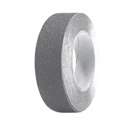 Rotolo antiscivolo - impermeabile - 100 mm x 18,3 m - grigio - cartelli segnalatori
