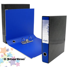 Registratore kingbox f.to protocollo dorso 5cm blu starline