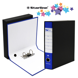 Registratore starbox f.to commerciale dorso 5cm blu starline