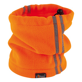 Scaldacollo in pile taglia unica arancione fluo u-power