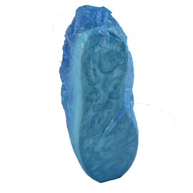 Sovrascarpe monouso - taglia unica - cpe goffrato - azzurro - worker - conf. 100 pezzi