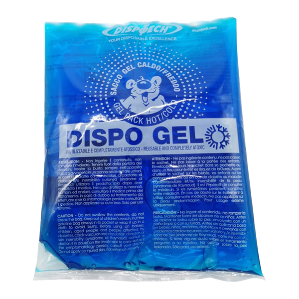 Sacchetto gelatina - caldo e freddo - riutilizzabile - 11x26 cm - dispo gel