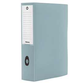 Scatola progetto plus holos - 25x35 cm - dorso 8 cm - giallo sabbia - fellowes