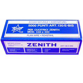 Scatola 5000 punti zenith 130/e bis (6/4) in acciaio naturale
