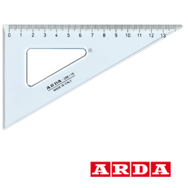 Squadra uni arda 60° 15cm