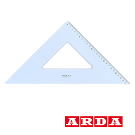 Squadra uni arda 45° 35 cm
