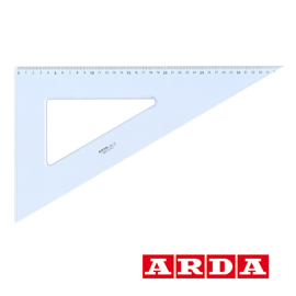 Squadra uni arda 60° 35 cm